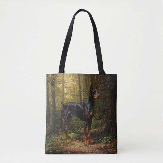 Dobermann Pinscher Tasche (Vorderseite)