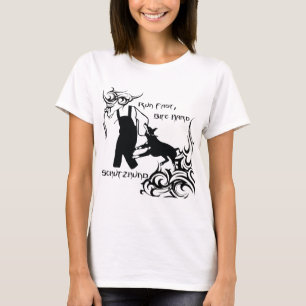 Dobermann schnell laufen gelassen T-Shirt