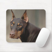 Dobermann-Schutz Mousepad (Mit Mouse)