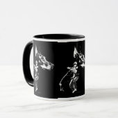 Dobermann Schutzhund Entwurf Tasse (Vorderseite Links)