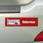 Dobermann-Spurhaltung Autoaufkleber (Auf Auto)