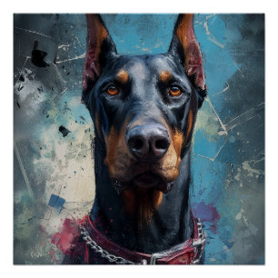 Dobermann – Stärke und Treue Poster