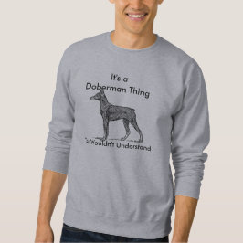 Dobermann-Sweatshirt Sweatshirt