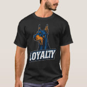 Dobermann – Symbol der Loyalität | LOYALTY T-Shirt (Vorderseite)