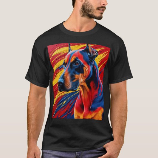 Dobermann T-Shirt (Vorderseite)