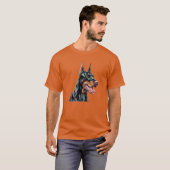 Dobermann T-Shirt (Vorne ganz)