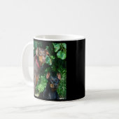 Dobermann-Tasse Kaffeetasse (Vorderseite Links)