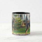 Dobermann-Tasse Tasse (Zentrum)