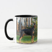 Dobermann-Tasse Tasse (Links)