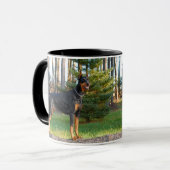 Dobermann-Tasse Tasse (Vorderseite Links)