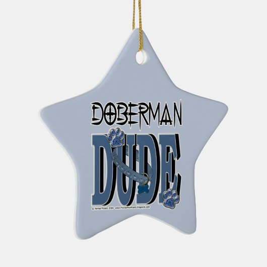 Dobermann TYP Keramikornament (Rechts)