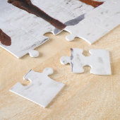 Dobermann und Minuten-Button - BLICK! Ein Mini Puzzle (Seite)