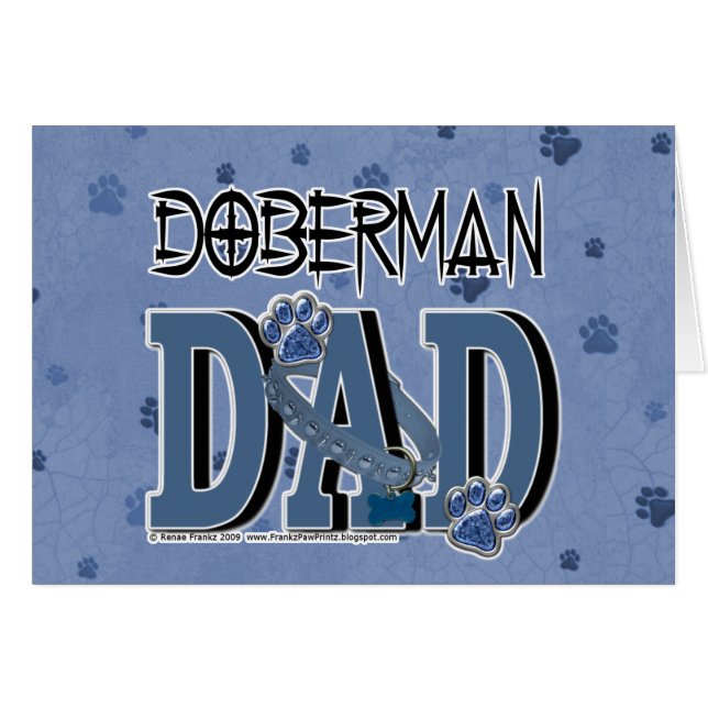 Dobermann VATER (Vorderseite (Horizontal))