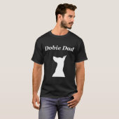 Dobermann Vater Dobe Doberman Pinscher T-Shirt (Vorne ganz)