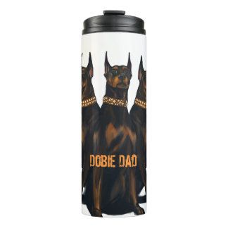 Dobermann Vater, Doberman, Doberman-Liebhaber, Dob Thermosbecher