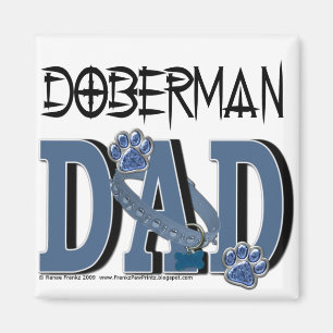 Dobermann VATER Magnet