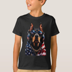 Dobermann Vater T-Shirt