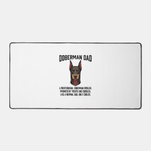 Dobermann-Vater Vintage Gravur Hunde Liebhaber Shi Schreibtischunterlage