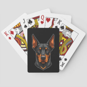 Dobermann Vibes – Für alle mit ’nem Dobie Spielkarten