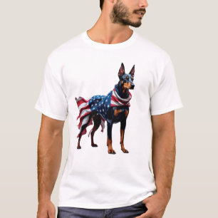 Dobermann Wache Nation T-Shirt