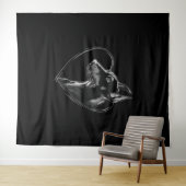 Dobermann Wandteppich (Beispiel (Horizontal))