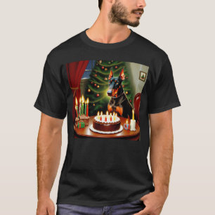 Dobermann Weihnachten T-Shirt