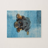 Dobermann Welpe - DobermannPinscher Puzzle (Horizontal)