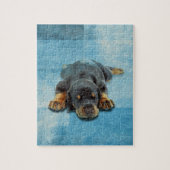 Dobermann Welpe - DobermannPinscher Puzzle (Vertikal)