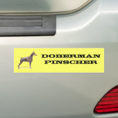 DobermannPinscher Autoaufkleber (Auf Auto)