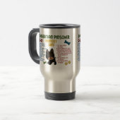 Dobermannpinscher-Eigentums-Gesetze 4 Reisebecher (Vorderseite Links)