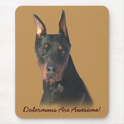 DobermannPinscher fantastisches Mousepad (Vorne)