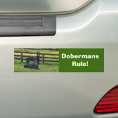Dobermannpinscher-Freund-Autoaufkleber Autoaufkleber (Auf Auto)
