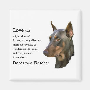 Dobermannpinscher-Geschenke Magnet