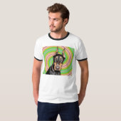 Dobermannpinscher-Hypnose T-Shirt (Vorne ganz)