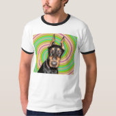 Dobermannpinscher-Hypnose T-Shirt (Vorderseite)