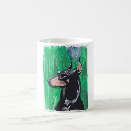 DobermannPinscher Kaffeetasse (Mittel)