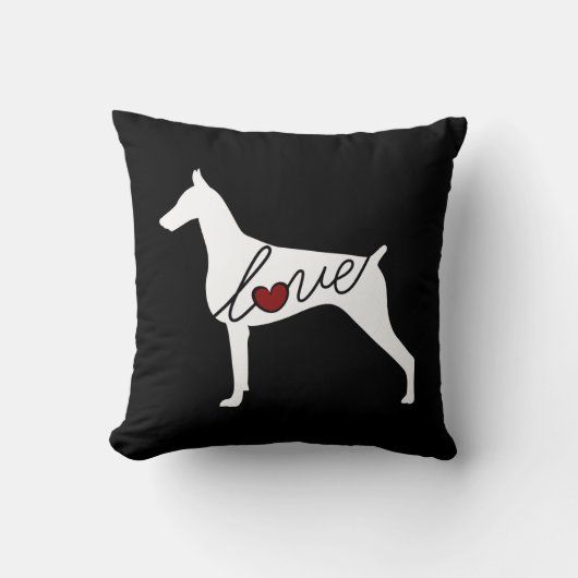 DobermannPinscher Kissen (Vorderseite)