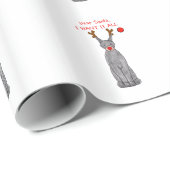 DobermannPinscher liebe Sankt…. Geschenkpapier (Rolleneckpunkt)