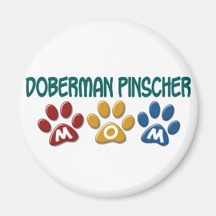 DOBERMANNPINSCHER Mama-Tatzen-Druck 1 Magnet