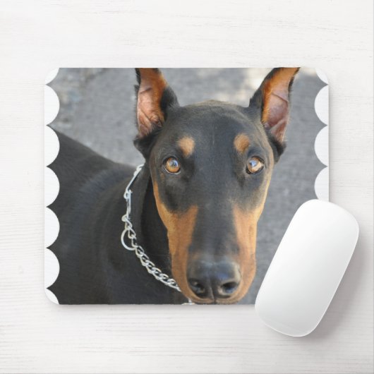 Dobermannpinscher-Mausunterlage Mousepad (Mit Mouse)