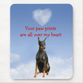 DobermannPinscher Mousepad (Vorne)