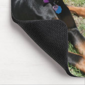 DobermannPinscher Mousepad (Ecke)