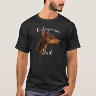 Dobermannpinscher-(roter) Vater 2 T-Shirt