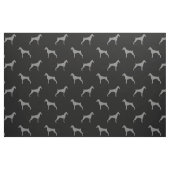 Dobermannpinscher-Silhouette-Muster Stoff (Fat Quarter (45,7 x 55,9 cm))
