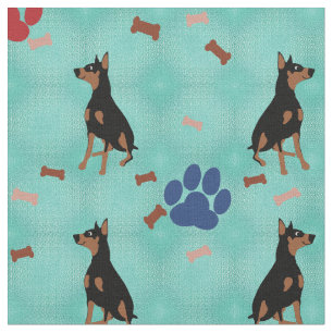 DobermannPinscher Stoff