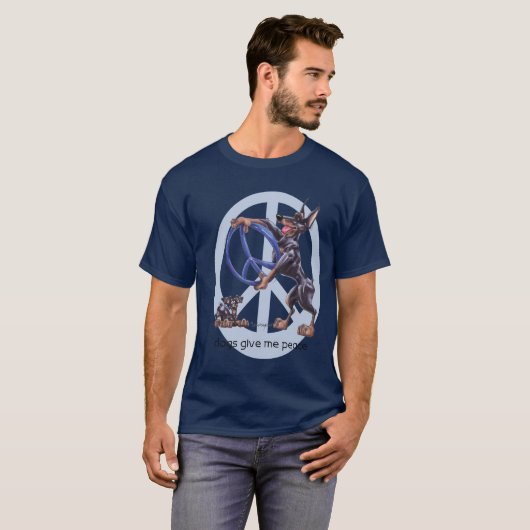 DobermannPinscher T-Shirt (Vorne ganz)