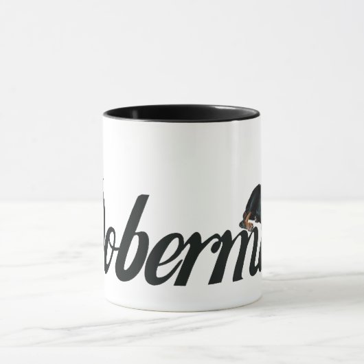 DobermannPinscher Tasse (Zentrum)