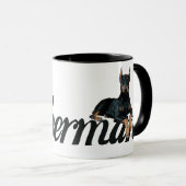 DobermannPinscher Tasse (VorderseiteRechts)