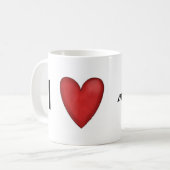 Dobermannpinscher-Tasse Hund Kaffeetasse (Vorderseite Links)