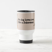 Dobermannpinscher-Tasse Reisebecher (Mittel)